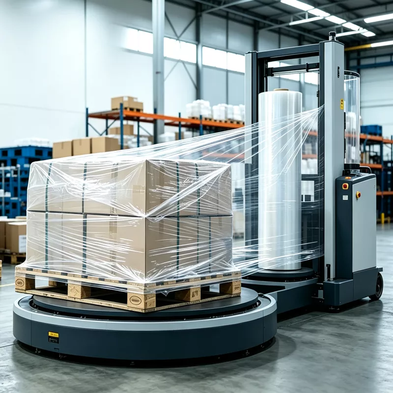 Nagy sebességű Stretch Wrap fólia
